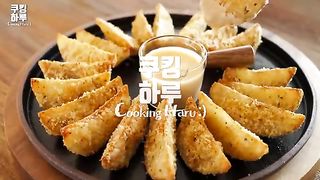 Perfect_Crispy_Garlic_Cheese_Potatoes!!_