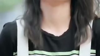 Cute girl reaction