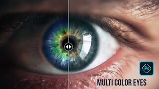 How to Create Multi Color Eyes