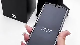 Folding mobile