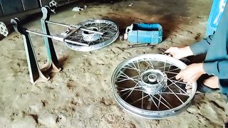 How to rear wheel drum Chang