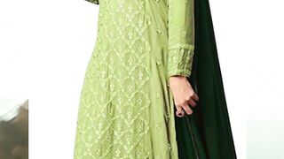 Ziya Indian Pakistani Dresses for Women Palazzo Style Embroidered Salwar Kameez Suit
