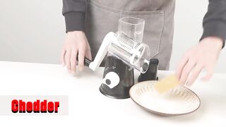 Discover the extraordinary potential of the Rotary Cheese Grater