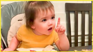 Try Not To Laugh: Cutest Baby Doing Like A Big Boss || Funny Moment