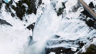 Unbelievable Most Beautiful Waterfall view