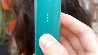 Hair strightner brush