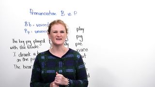 Speak English like a North American_ How to pronounce P & B