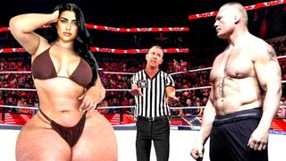 WWE 2K22 - Brock Lesnar vs Drezi - WWE April, 2023