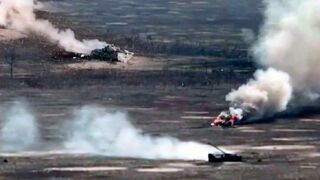 Our drone which cost 3 copecks hits Russian tank in amount of 2 millions