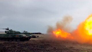 Ukraine's tank crews preparing for an attack in Zaporizhzhia region