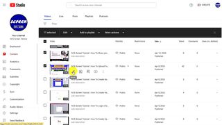 NCS Screen Tutorial Youtube Channel Checking for Video Ranking Part 2