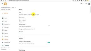 How To Create Technical New Blogger Website and Start Earning Full Tutorial Part 2