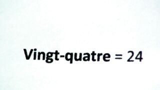 6th class of French Language in Urdu/Hindi