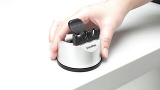 "Transform Your Dull Knives into Razor-Sharp Blades with SHARPAL's 3-Stage Knife Sharpening Tool!"