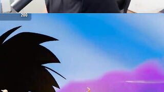 TK rage à cause du kamehameha sur Fortnite !