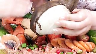 Chinese video tiktok new food ????