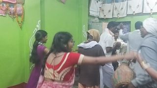 আনন্দে উল্লাসে নাচের তালে হরিনাম সংকীর্ত্তন