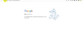 Request URL Was Not Found on Server After Custom Domain Settings