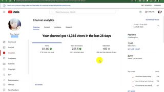 Sudha Vlog Youtube Analytics Checking