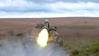 Russian troops fighting each other
