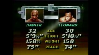 Marvin Hagler vs Sugar Ray Leonard 1
