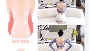 3 action to lose back fat and fix humback