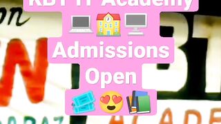 KBT IT Academy Admissions Open