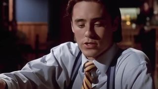 Patrick Bateman kills Paul Allen