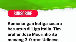 Pasukan Mourinho Menang 3-0