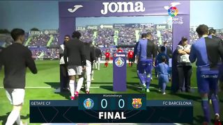Resumen de Getafe CF vs FC Barcelona (0-0)