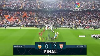 Resumen de Valencia CF vs Sevilla FC (0-2)