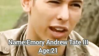 Andrew Tate before and after his huge success