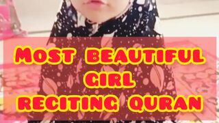 Most cutest girl reciting tawooz