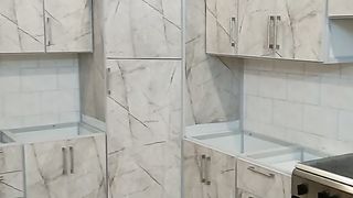 New kitchen fitting