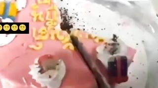 Iron cake funny video
