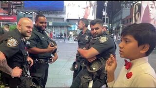 NYPD Interviews World's Youngest Professor.