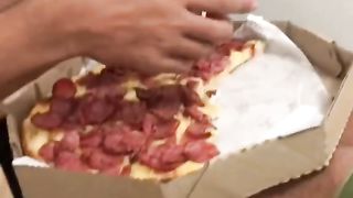 Pizza and cats