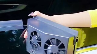 Auto Solar Cooling Fan