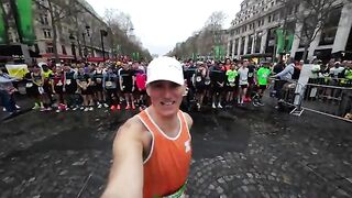 BREAKING 3 HOURS in the Paris Marathon 2023 WITHOUT GELS