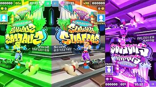 Subway Surfers: Colors Reaction and Double Mirroring! ( TRICKY)