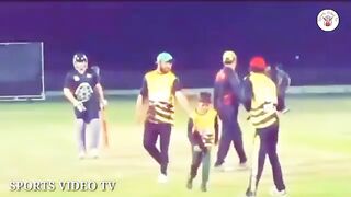 Pakistani 10 Years Little Bowler Viral in India _ 10 Year Child Bowling in Club Match Action Shadab(360P).