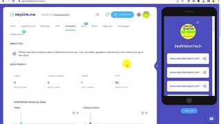 How To Check Analytics on Heylink New Account