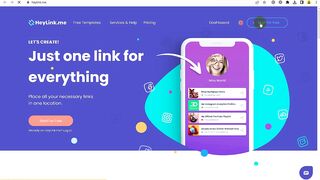 How To Get started for free Account on Heylink.me Website