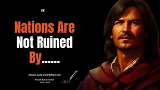 Discovering the Universe | Motivational Quotes by Nicolaus Copernicus