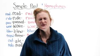 Fun English_ 16 HOMOPHONES & Past Simple Verbs