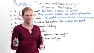 English Vocabulary & Slang_ SCORE!!!