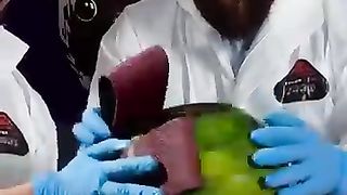 Carving a frozen