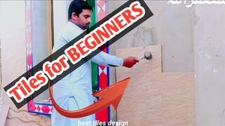 How to install tile design