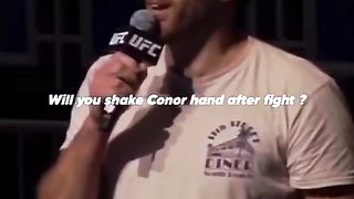 Khabib Vs Conor fight interview