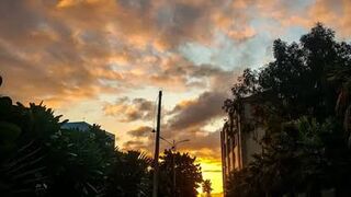 Evening time// Beautiful evening//beautiful video// Lightning // SoftMusic
